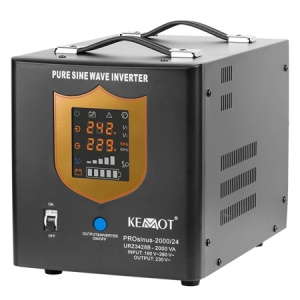 KEMOT Sursa UPS centrale Sinus Pur 2000VA 1400W 24V enervolt.ro