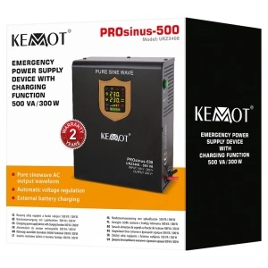 KEMOT Sursa UPS Centrale Termice Sinus Pur 500VA/300W 12V