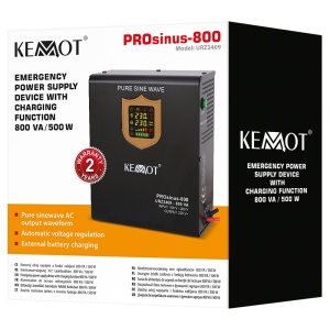 KEMOT Sursa UPS Centrale Termice Sinus Pur 800VA/500W 12V
