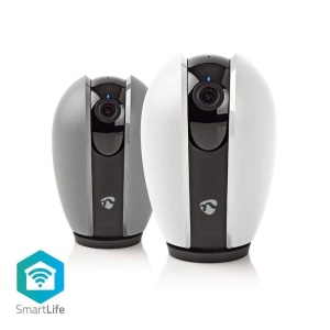 Nedis Camera Smart WiFi IP HD 720p cu funcție de rotire/inclinare - Img 2
