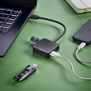 NGS Hub USB 3.0 IHUB 3.0 TINY – 4 porturi, 5 Gbps, compact și portabil - Img 2