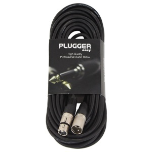 PLUGGER Cablu XLR mamă – XLR tată stereo 15 m-enervolt.ro