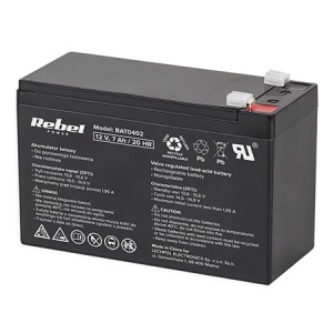 REBEL ACUMULATOR STATIONAR AGM VRLA 12V 7Ah