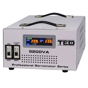 TED ELECTRIC STABILIZATOR TENSIUNE AUTOMAT SERVOMOTOR 5000VA