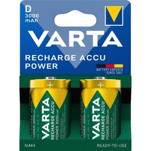 Varta Acumulator R20 (D) 3000mAh Ready2Use 56720, Bls. 2 Bucăți