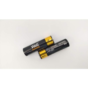 Acumulator AA (R6) Li-ion 14500 1.5V 1660mAh, 2500mWh, incarcare USB-C, 2 buc-blister, Well,enervolt.ro