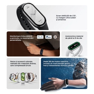 XIAOMI – Smart Band 10 AMOLED 5ATM_enervolt.ro