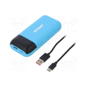 XTAR Incarcator acumulatori Li-ion 18650, 2 canale, functie powerbank, afisaj LCD - Img 3