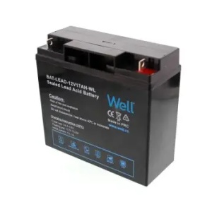 Acumulator plumb acid Well 12V 17AH, terminal L1 - Img 2
