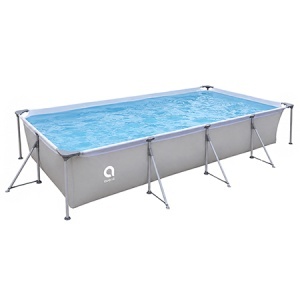 AVENLI Piscină cu cadru, Dim. 394 x 207 x 80 cm