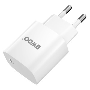 BWOO Încărcător rețea 20W USB-C cu cablu Lightning enervolt.ro