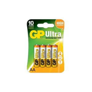 GP Baterie alcalina Ultra R6 (AA) Blister 4