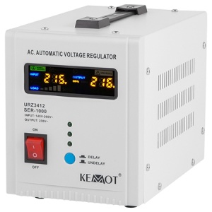 STABILIZATOR TENSIUNE AUTOMAT 1000VA KEMOT, enervolt.ro