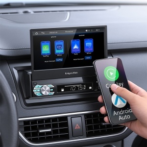 KRUGER & MATZ Sistem Media Player Auto Smart, 1DIN 4×16 by enervolt.ro