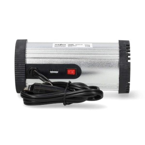 Nedis – Invertor tensiune cu undă sinusoidală modificată, 12V DC → 230V AC, 300W, 1x priză, 1x USB-A - Img 3
