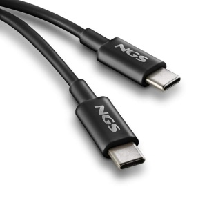 NGS – Cablu USB‑C la USB‑C ZYRO 60W‑1, 1m, încărcare rapidă 60W, rezistent și durabil - Img 2