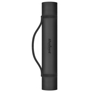 Saltea fitness 200 × 115 cm, grosime 1 cm, negru REBEL ACTIVE-enervolt.ro