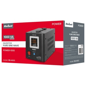 REBEL Sursa UPS Centrale Termice Sinus Pur 1000VA 700W 12V