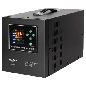 UPS pentru centrale termice REBEL cu sinus pur, 2000 VA-1200 W, 12 V, LiFePO4enervolt.ro