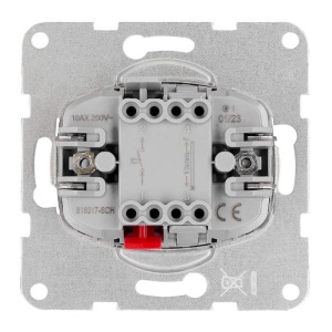 Inserție întrerupător cu revenire Schrack Visio S50, EV100119, 1ND, cleme cu element elastic_enervolt.ro