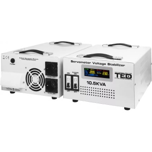 STABILIZATOR TENSIUNE SERVOMOTOR 10.5KVA TED-enervolt.ro