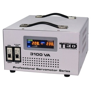 TED ELECTRIC STABILIZATOR TENSIUNE SERVOMOTOR 3100VA