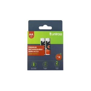 Uniross Acumulator NiMH R6 (AA) 2500mAh, 2 buc/box