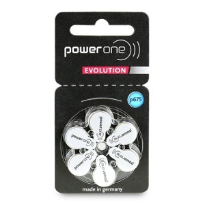 VARTA BATERII AUDITIVE POWER ONE EVOLUTION P675, Blister 6 Buc