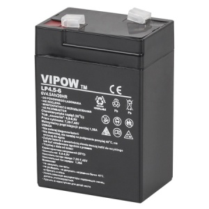 VIPOW ACUMULATOR STATIONAR AGM VRLA 6V 4.5Ah