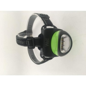 WELL Lanterna frontala, reglabila cu LED 60lm