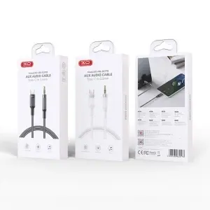 XO Cablu Jack 3.5 mm - USB-C 1 m Alb