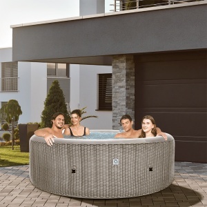 AVENLI Jacuzzi gonflabil Piscină Spa, Dimensiuni 204 × 70 cm_enervolt.ro