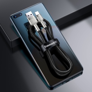 Cablu USB-A la USB-C 1M BASEUS Cafule Metal, 66W