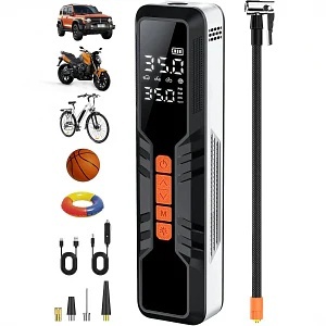 BELTRONICS T10 Compresor Portabil 8000mAh – Presiune Digitală și Autonomie Ridicată