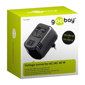 GOOBAY Convertor de tensiune 230V → 110V, 45W