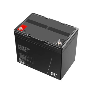 Acumulator plumb acid GreenCell 12V 80AH, terminal M8, AGM57_enervolt.ro