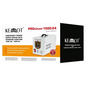KEMOT Sursa UPS Centrale Termice Sinus Pur 1500VA/1050W 24V