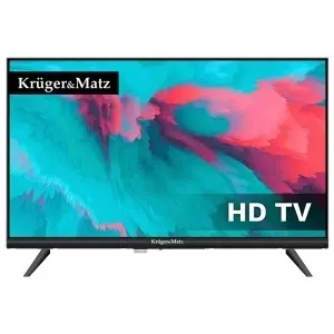 KRUGER&MATZ Televizor LED HD 24 inch 61 cm cu alimentare 12 V și 230 V