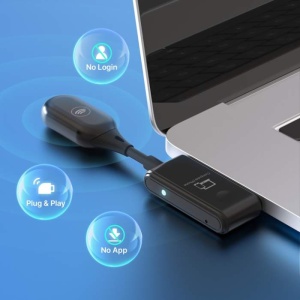 MINIX Transmițător și Receptor HDMI Wireless, până la 50m C1, Full HD 1080P, USB‑C - Img 2