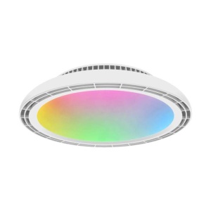 Modee Plafoniera LED cu ventilator si telecomanda, 24W 450mm RGB+3CCT 2100lm - Img 4