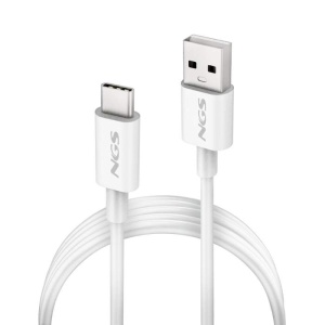 NGS – Cablu rezistent și durabi, USB‑A la USB‑C ZYRO‑AC, 1m, 3A - Img 2