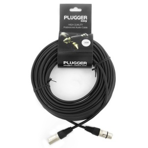 PLUGGER Cablu XLR mamă – XLR tată stereo 30 m by enervolt.ro