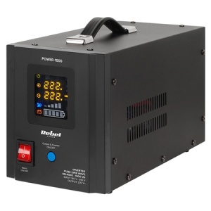 REBEL Sursa UPS Centrale Termice Sinus Pur 1000VA / 700W, 12V – POWER-1000
