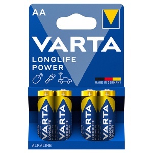 VARTA BATERIE ALCALINA LONGLIFE POWER LR6 BL 4 BUC