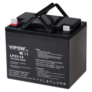 VIPOW Acumulator Staționar AGM VRLA 12V 33Ah
