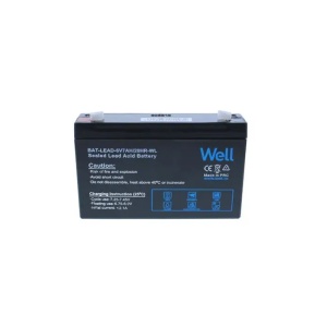 Well Acumulator plumb acid Well 6V 7AH, terminal T1