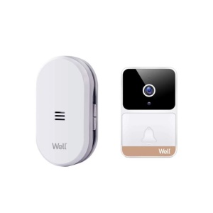 WELL Sonerie Smart Video, raza de acoperire 150m, WiFi, aplicatie Tuya