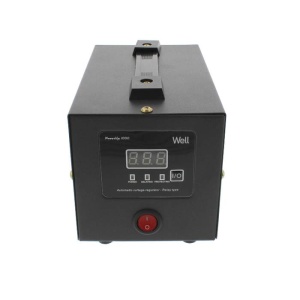 Well Stabilizator automat de tensiune cu releu 1000VA/600W, resigilat
