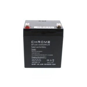 Acumulator plumb acid Chrome 12V 5AH, terminal T1/F1