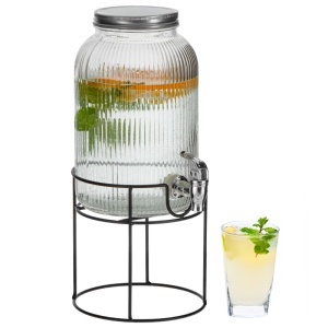 Adler Borcan pentru limonadă 4L cu stand și robinet ADLER_enervolt.ro